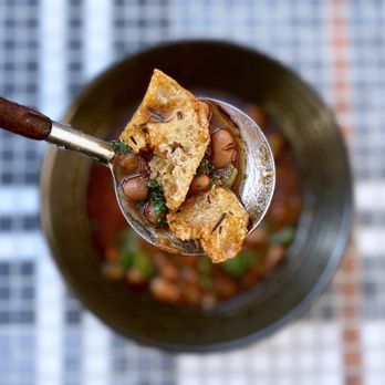 Twelvemonth - Bean Stew: Yellow Eye Beans w/ rich tomato broth, kale, focaccia | $13 - Vegan Near Me - Burlingame, California Twelvemonth - Bean Stew: Yellow Eye Beans w/ rich tomato broth, kale, focaccia | $13 - Vegan Near Me - Burlingame, California