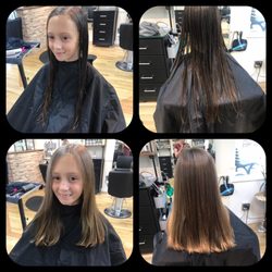 Maven Hair Studio - Before and after by Mallory Colley