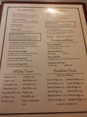 Menu photo 8 Los Ajos Mexican Grill San Antonio, TX
