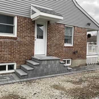Jose Landscaping & Construction - Side steps with landings - Landscaping Near Me - Westbury, New York Jose Landscaping & Construction - Side steps with landings - Landscaping Near Me - Westbury, New York