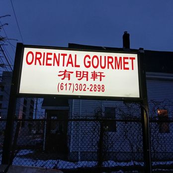 Oriental Gourmet - Sign to know you are there - Chinese Near Me - Quincy, Massachusetts