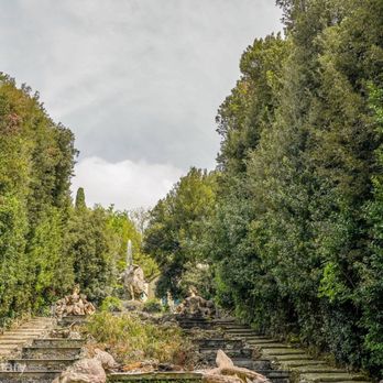 Storico Giardino Garzoni - View from mid stage - Botanical Gardens Near Me - Pescia, PT