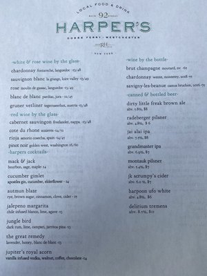 Menu photo 7 Harper's Dobbs Ferry, NY Menu photo 7 Harper's Dobbs Ferry, NY