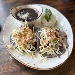 El Buen Pastor - Shrimp tacos