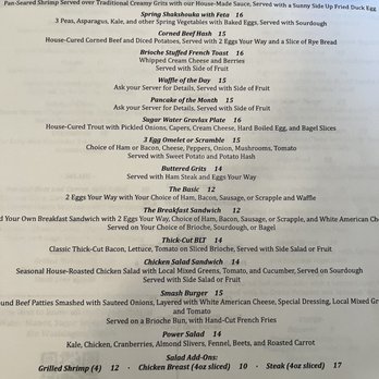 Sugar Water - Brunch Menu - Salad Near Me - Princess Anne, Maryland Sugar Water - Brunch Menu - Salad Near Me - Princess Anne, Maryland