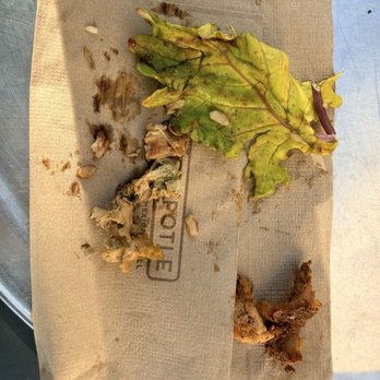 Chipotle Mexican Grill - Chicken fat and wilted old lettuce. - Mexican Near Me - Riverside, California