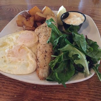 Off Broadway Drafthouse - Walleye and eggs - Pubs Near Me - Madison, Wisconsin