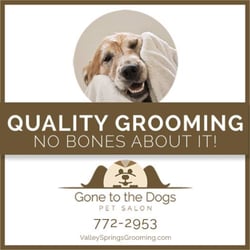 Gone To the Dogs Pet Salon - Gone to the Dogs Pet Salon Ad