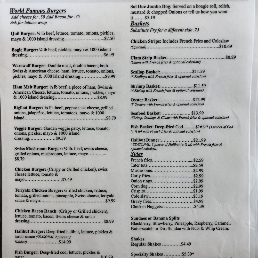 Three Rivers Resort Restaurant - American Near Me - La Push, Washington Three Rivers Resort Restaurant - American Near Me - La Push, Washington