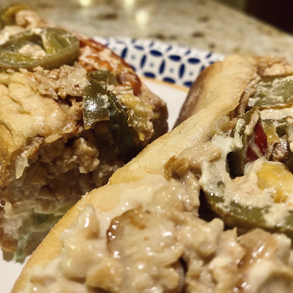 The Cheese Steak Shop - Chicken and cheese with hot peppers! - Sandwiches Near Me - Oakland, California The Cheese Steak Shop - Chicken and cheese with hot peppers! - Sandwiches Near Me - Oakland, California