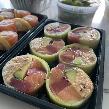 Genki Sushi - Cucumber Roll just wasn't fresh - Japanese Near Me - Dallas, Texas