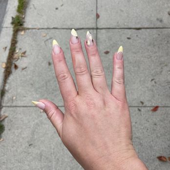 Kiwi Nail Lounge - Gel X with design - Nail Salons Near Me - Long Beach, California Kiwi Nail Lounge - Gel X with design - Nail Salons Near Me - Long Beach, California