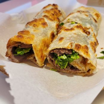 Noodle St - Beef Roll Pancake - Noodles Near Me - Eastvale, California Noodle St - Beef Roll Pancake - Noodles Near Me - Eastvale, California