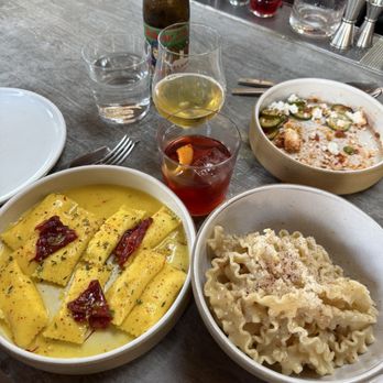 Lilia - Sheeps Milk Cheese Filled Agnolotti and Mafaldini - Italian Near Me - Brooklyn, New York