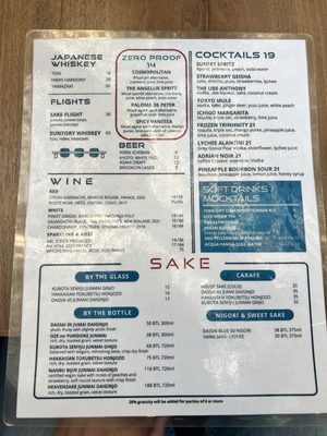Menu photo 1 Sushi Lab Rooftop New York, NY Menu photo 1 Sushi Lab Rooftop New York, NY