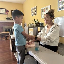 Nest Childcare - Mother's Day hand massage at Nest!