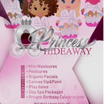 1. The Princess HideAway Spa &Tea Parlor