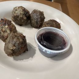 Maple Sausage Meatballs