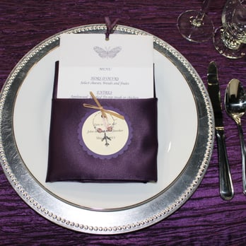 WeDo Designs - Plate setting options - Party & Event Planning Near Me - Chico, California WeDo Designs - Plate setting options - Party & Event Planning Near Me - Chico, California