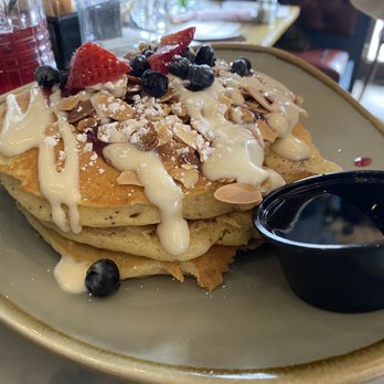 Oliver's Astoria - Lemon Ricotta Pancakes - New American Near Me - Astoria, New York Oliver's Astoria - Lemon Ricotta Pancakes - New American Near Me - Astoria, New York
