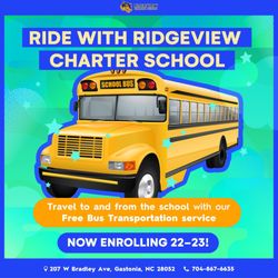 Ridgeview Charter School - Ridgeview Charter School buses are a great space for students to get to know each other and feel like they are part of a comm...