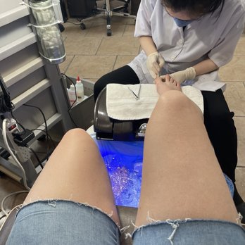 Pearl Nails & Spa - Pedi was relaxing, loved having WiFi, and quick service - Nail Salons Near Me - Clovis, California