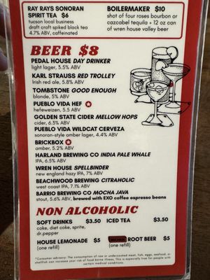 Menu photo 3 Penelope Tucson, AZ