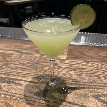 Whiskey Cake - Cucumber and gin cocktail - New American Near Me - Tampa, Florida Whiskey Cake - Cucumber and gin cocktail - New American Near Me - Tampa, Florida