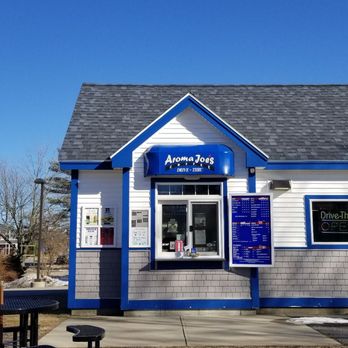 Aroma Joe's - a blue and white building - Coffee & Tea Near Me - Wells, Maine Aroma Joe's - a blue and white building - Coffee & Tea Near Me - Wells, Maine