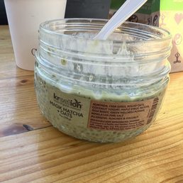 Super delicious matcha chia seed oats Super delicious matcha chia seed oats