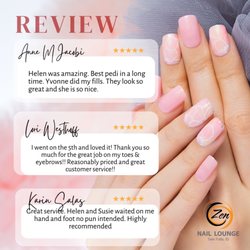 Zen Nail Lounge - Google reviews