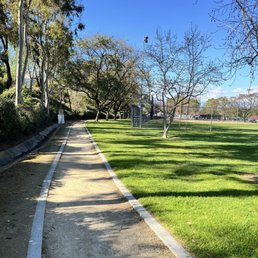 Path around the park Path around the park