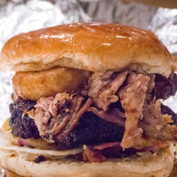 Pig Out Bbq - The Pig Out burger - Barbeque Near Me - Pickering, Ontario