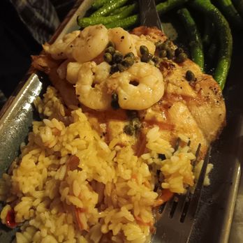 Tony Roma's - Our party member enjoyed their fish and pilaf. The only dish out of 9 that was enjoyed - Barbeque Near Me - Anaheim, California Tony Roma's - Our party member enjoyed their fish and pilaf. The only dish out of 9 that was enjoyed - Barbeque Near Me - Anaheim, California