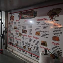 Tacos de Don Ramon - 2025 menu
