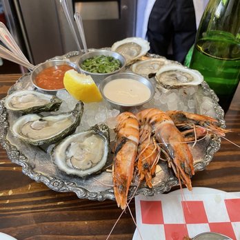 Found Oyster - Prawns, oysters 1/2 & 1/2 - Seafood Near Me - Los Angeles, California
