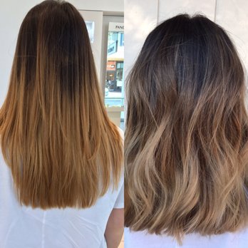 Rowdy Hair - LEFT: before RIGHT: after seeing Megan! Both pics are in natural lighting and not edited in any way - Hair Stylists Near Me - Phoenix, Arizona Rowdy Hair - LEFT: before RIGHT: after seeing Megan! Both pics are in natural lighting and not edited in any way - Hair Stylists Near Me - Phoenix, Arizona