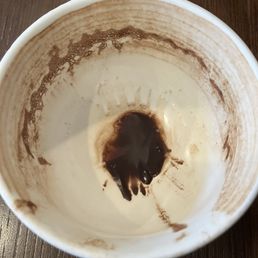 Sadly, the hot cocoa was not mixed well.