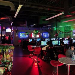 Cooper’s eSports Gaming Center - Our Main floor full of gamers enjoying our top level gaming pc's