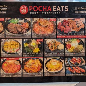 Pocha Eats - Menu - Korean Near Me - Cerritos, California