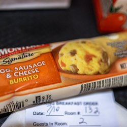 Murphys Suites - Complimentary Breakfast Burrito *insert eyeroll here*
