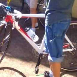 BIKE STOLEN FROM DEL MAR HIGH SCHOOL  3/3/2016. Locked up in gate and school cameras were not working. Came back late from baseball game.