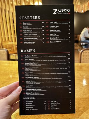 Menu photo 8 Zundo Ramen & Donburi Jackson, MS