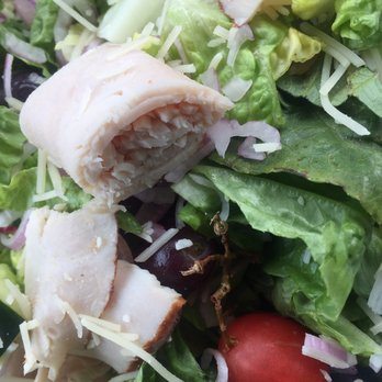 Nardelli's Grinder Shoppe - Grape trash in my salad... who knows what your eating in your sandwiches!! - Delis Near Me - Naugatuck, Connecticut