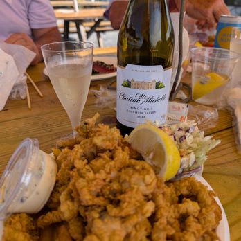 Sesuit Harbor Cafe - Fried clams an scallops. - Seafood Near Me - Dennis, Massachusetts Sesuit Harbor Cafe - Fried clams an scallops. - Seafood Near Me - Dennis, Massachusetts