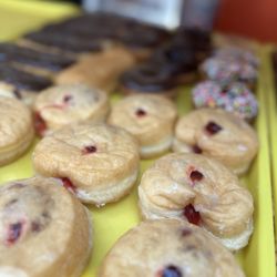 Jack n Jill donuts - Cherry..strawberry..Raspberry..lemon..Bavarian fillings
