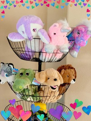mobile stuffed animal party