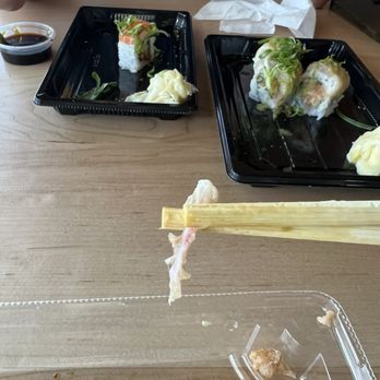 Minnow - Large fish bone on the sushi - Sushi Bars Near Me - Phoenix, Arizona