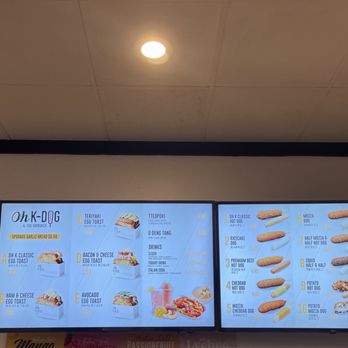 Oh K Dog & Egg Toast - Menu - Sandwiches Near Me - Carrollton, Texas