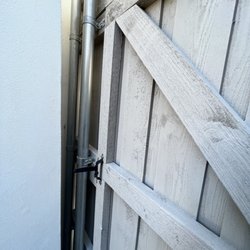Texas Superior Painting - New fence gate built and stained.